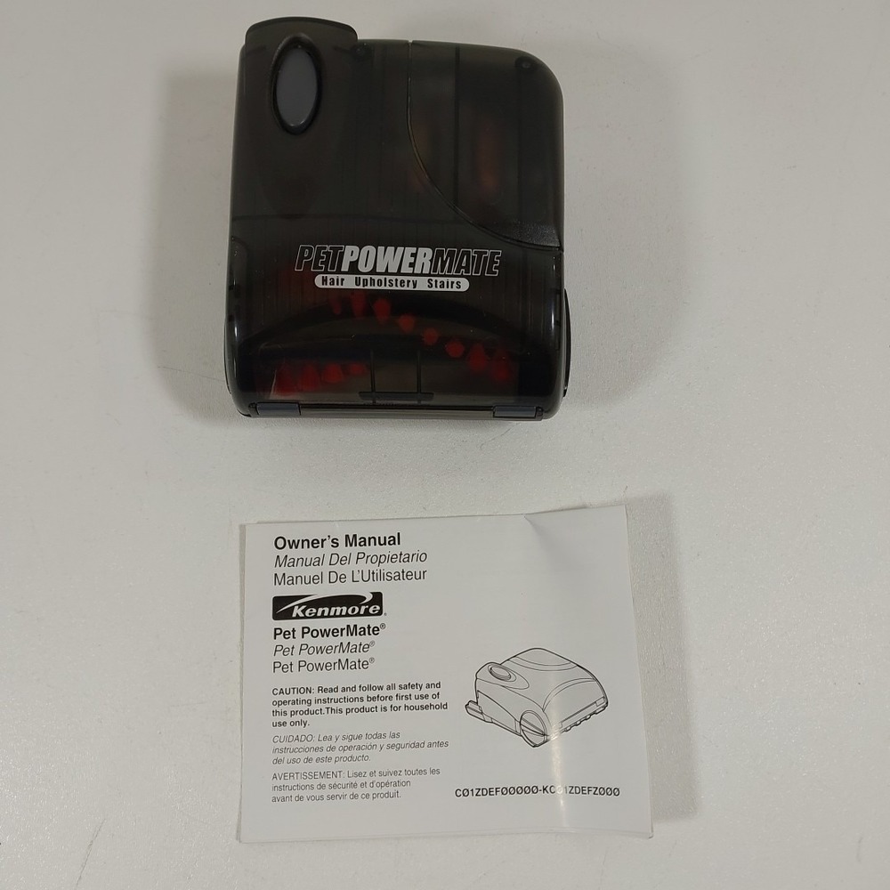 Kenmore Pet Powermate Vacuum Attachment Tool Brush 116.C85PDEE1V022